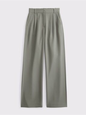 Abercrombie & Fitch Wide-Leg Trousers curve love